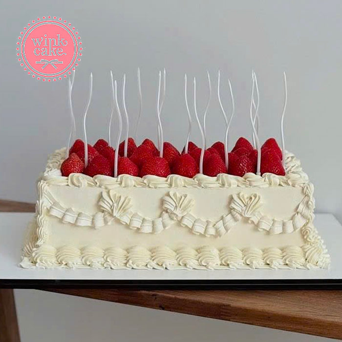 童话绿色花园蛋糕 - 女孩生日礼物