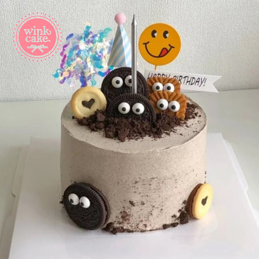 Banh kem Bánh sinh nhật cho bé trai Oreo WinkCake