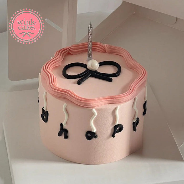 蛋糕 简约韩式生日蛋糕 WinkCake