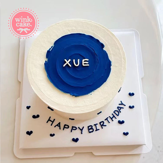 Bánh kem Bánh sinh nhật Style đơn giản vẽ chữ theo yêu cầu WinkCake