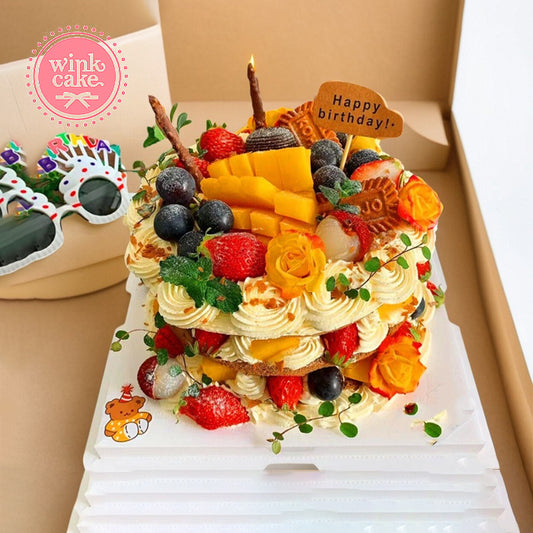 Bánh kem Bánh sinh nhật siêu topping Trái cây tươi WinkCake