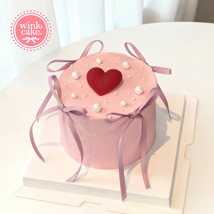 蛋糕 心形 生日蛋糕 送给爱人的 WinkCake