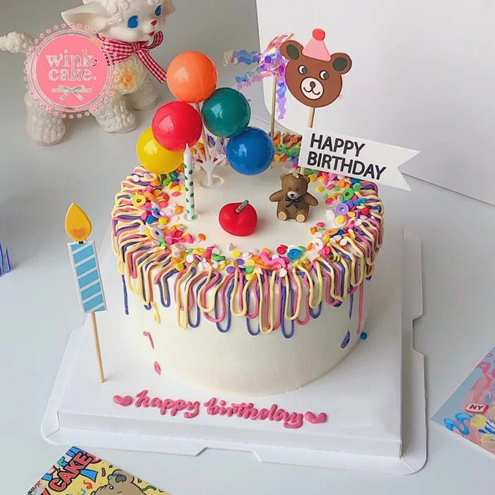 【Express】Children's birthday cake Beautiful and cute cake Pre-order Free delivery in Ho Chi Minh City