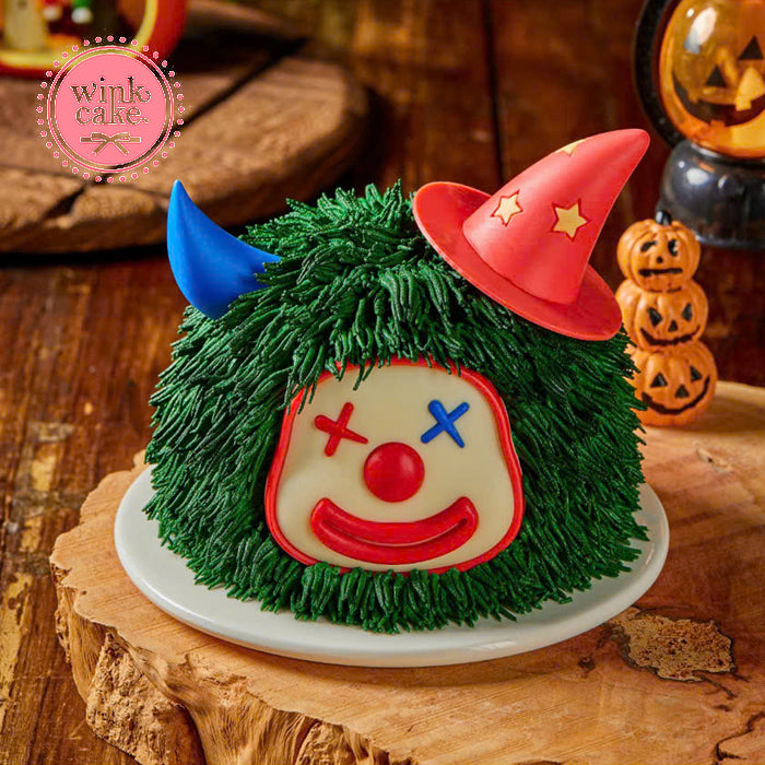 Bánh Halloween hình chú hề quái vật nhỏ