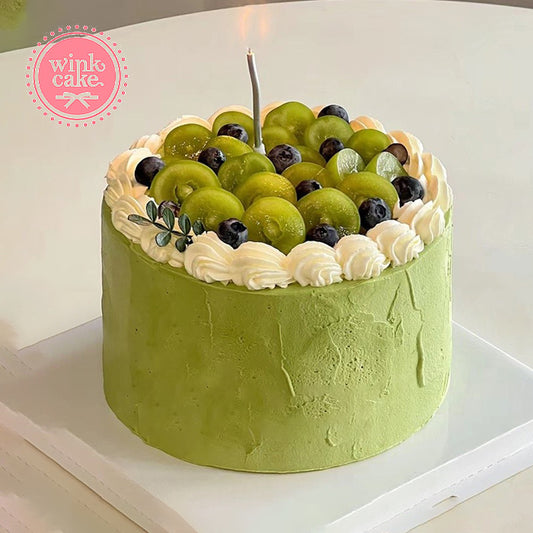 Bánh trái cây nhân nho xanh