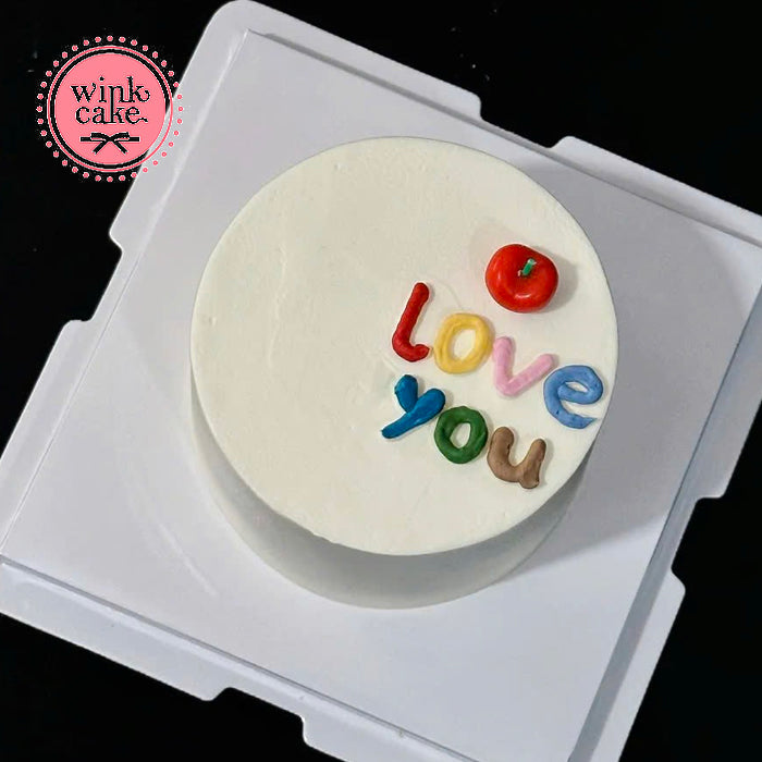 Cake Heart Birthday Cake for Lover WinkCake