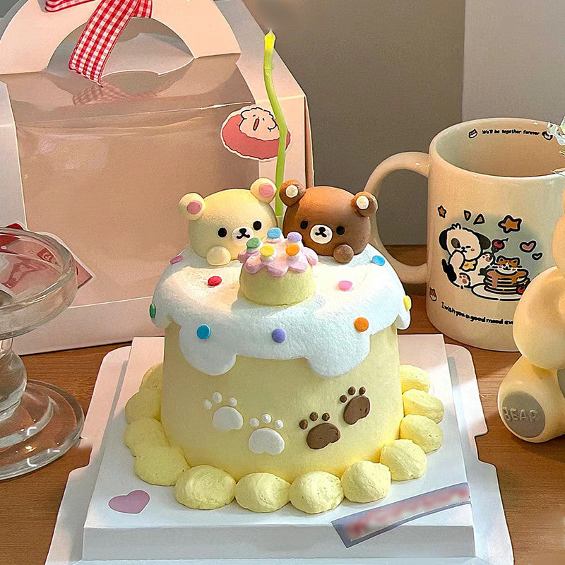 蛋糕 可爱生日蛋糕 多种3D宠物 WinkCake