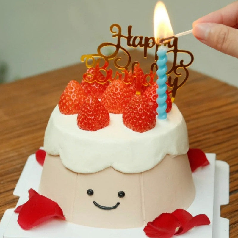 Cakes Cute Birthday Cakes Fresh Strawberries WinkCake