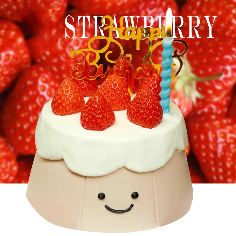 Cakes Cute Birthday Cakes Fresh Strawberries WinkCake