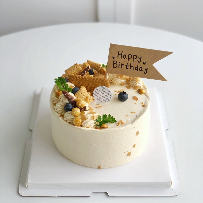 蛋糕生日蛋糕杏仁饼干WinkCake