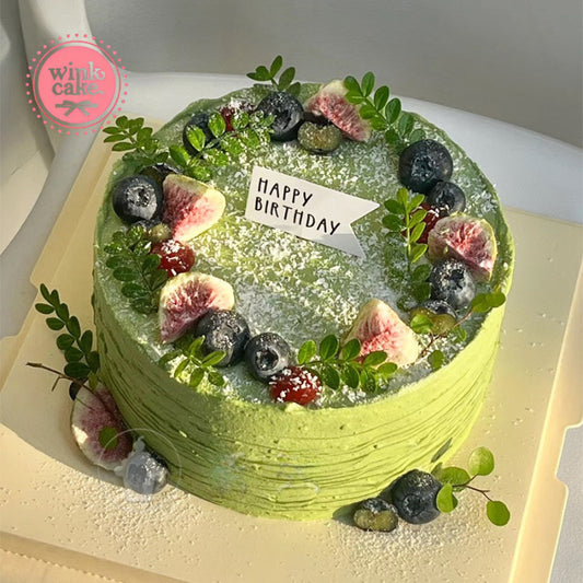 Bánh kem Bánh sinh nhật Xanh Matcha Trái Cây Tươi Winkcake