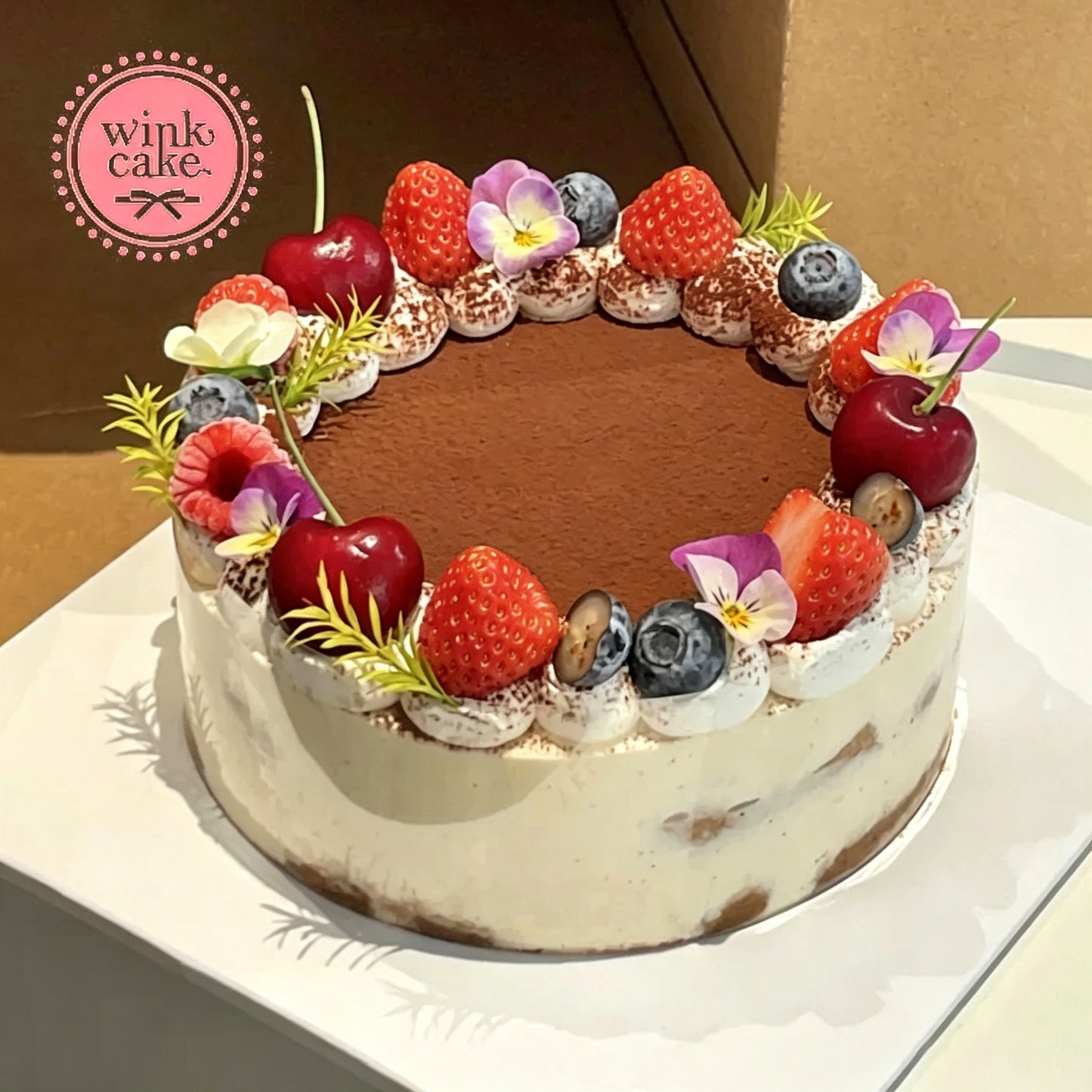 [Reservation required one day in advance] Chocolate mousse with nuts