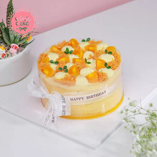 Bánh sinh nhật vị trứng muối Bánh sinh nhật mặn