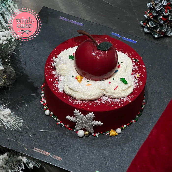 超人气紫色Laboo卡通儿童生日蛋糕