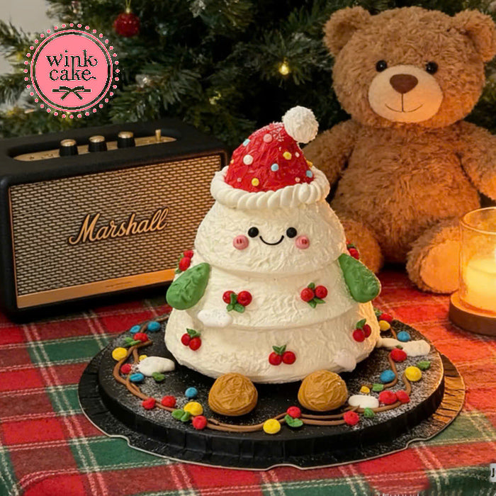 Bánh Giáng sinh hình người tuyết