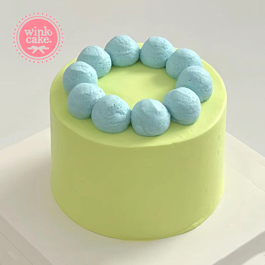 蛋糕生日蛋糕简约风格新鲜奶油戒指WinkCake