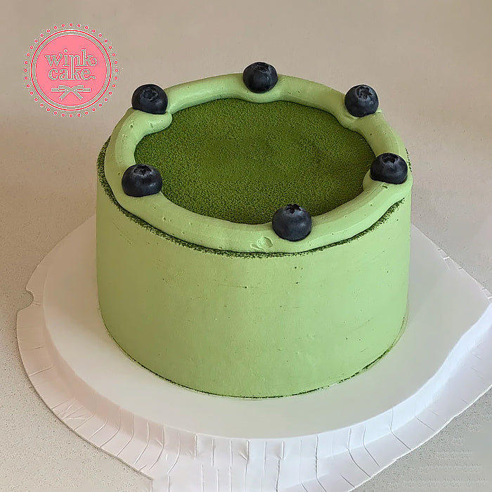 Cake Round Blueberry Birthday Cake