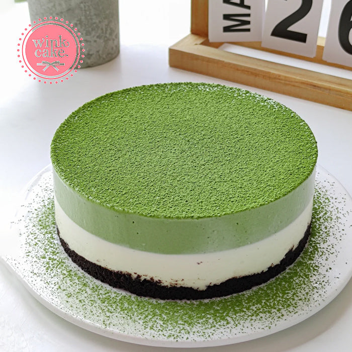 [Yêu cầu đặt chỗ trước một ngày] Bánh mousse matcha xanh tươi mát