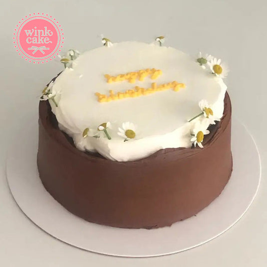Bánh kem Bánh sinh nhật Decor Hoa cúc WinkCake