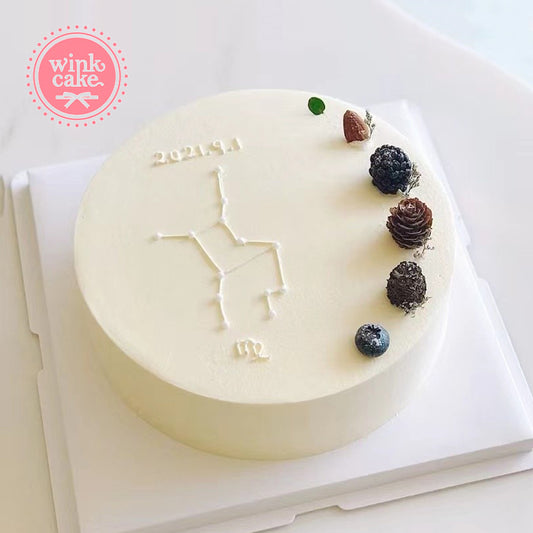 蛋糕生日蛋糕简约风格星座十二生肖WinkCake