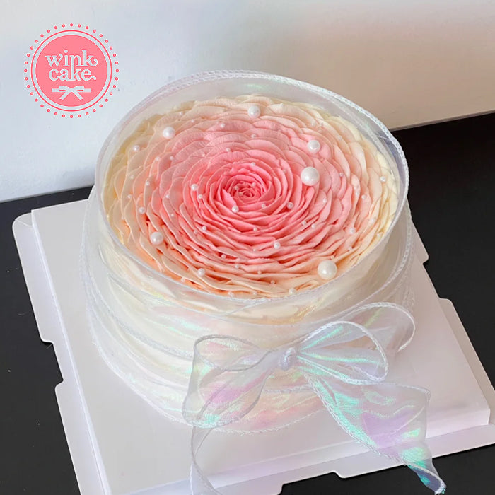 Bánh kem Bánh sinh nhật cho bé gái trang trí Ruy băng xinh xắn WinkCake