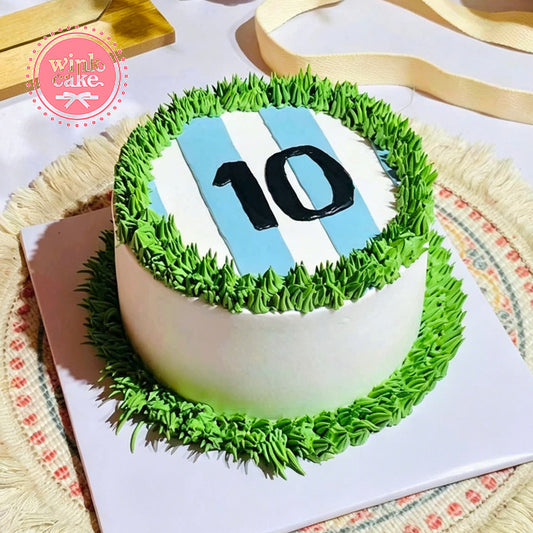 Cake with a message of love for Dad - A birthday gift for Dad.