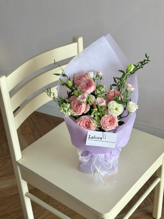 【flower shop】混合新鲜鲜花花束 胡志明市花店