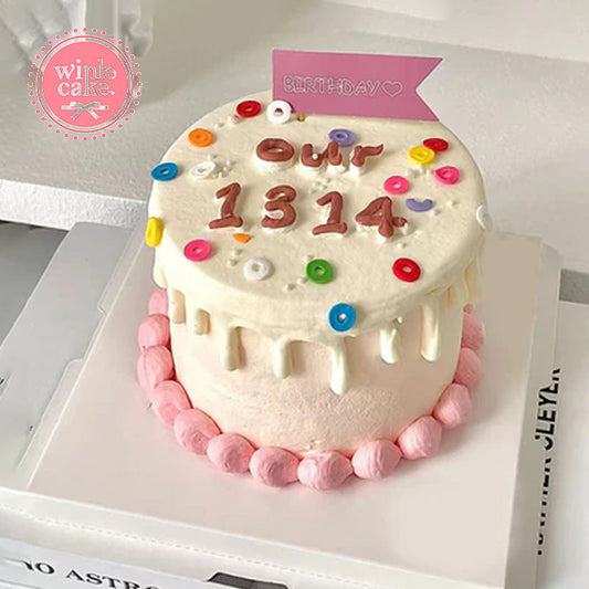 【快递】适合拍照的精美蛋糕，精美生日蛋糕，创意复古蛋糕，胡志明市免费配送