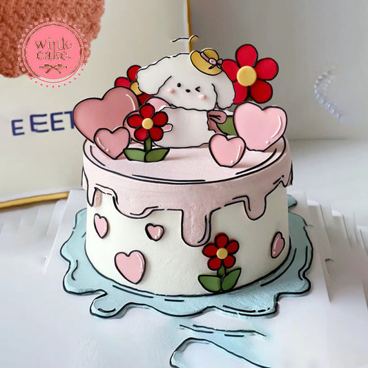 【快递】3D卡通蛋糕 3D生日蛋糕 胡志明市包邮
