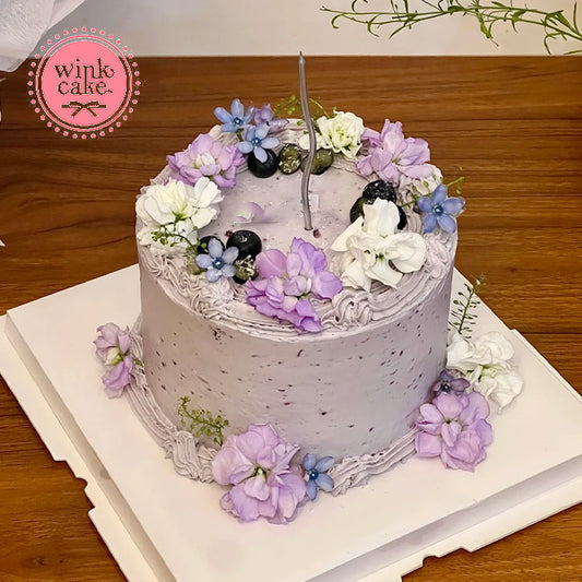 【Express】Matcha Birthday Cake Creative Fresh Flower Decor Pre-Order Freeship Ho Chi Minh