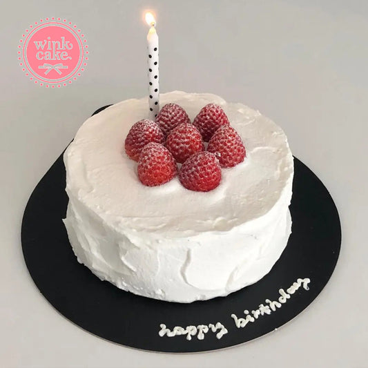 【Express】Simple and fresh birthday cake for girlfriend Order birthday cake with free delivery in Ho Chi Minh City