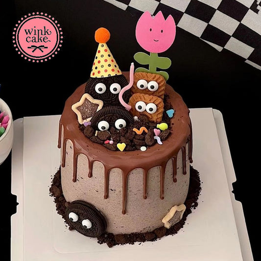 Bánh kem Bánh sinh nhật Socola Oreo Cho Bé WinkCake