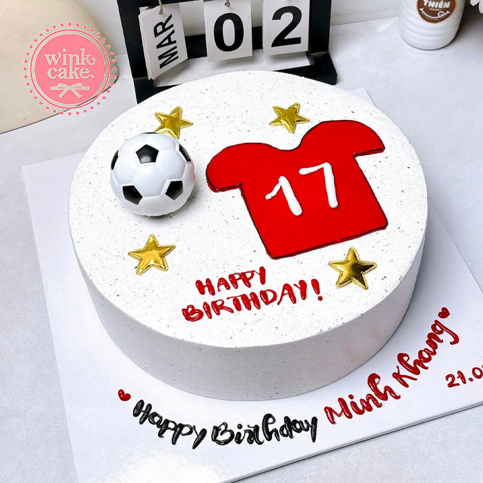 Cake with a message of love for Dad - A birthday gift for Dad.