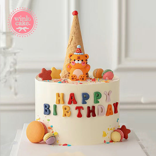 Bánh kem Bánh sinh nhật cute Kem ốc quế WinkCake