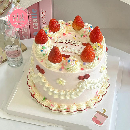 【Express】Birthday Cake Instagram Retro Pre-Order Freeship Ho Chi Minh