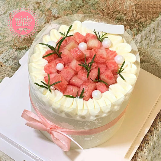 【Express】Simple strawberry birthday cake Pre-Order Freeship Ho Chi Minh