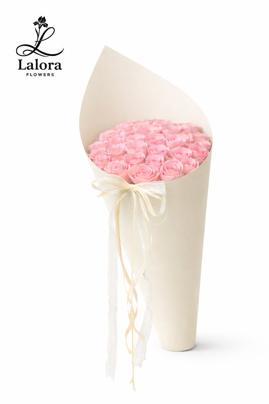 [Ship HCM Only] Bó Hoa Ốc Quế Hoa Hồng Xinh Xắn – Quà Tặng Sinh Nhật & Kỷ Niệm