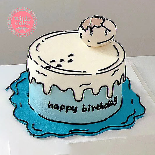 【快递】3D卡通蛋糕 3D生日蛋糕 胡志明市包邮
