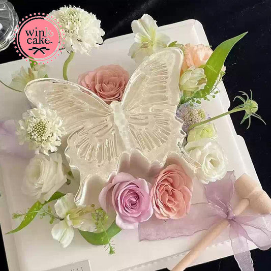 【极速】创意蝴蝶形生日蛋糕 预购免邮 胡志明市