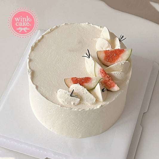Bánh kem Bánh sinh nhật Sung hồng Kiểu đơn giản WinkCake