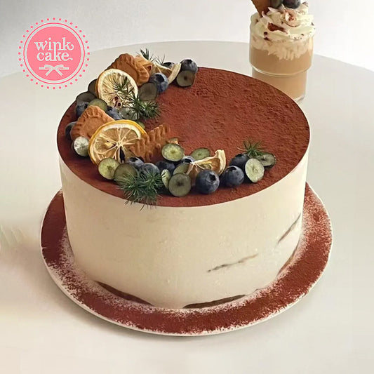 [Yêu cầu đặt chỗ trước một ngày] Tiramisu trang trí việt quất tuyệt đẹp hoàn hảo cho bữa trà chiều
