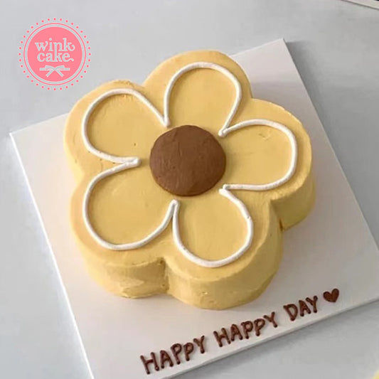 【快递】韩式鲜花生日蛋糕Instagram热门预订免运费胡志明市