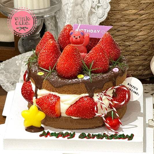 【Express】Creative Fruit Decor Birthday Cake Pre-Order Freeship Ho Chi Minh