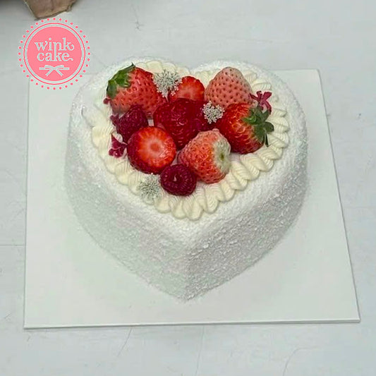 蛋糕 心形 生日蛋糕 送给爱人的 WinkCake