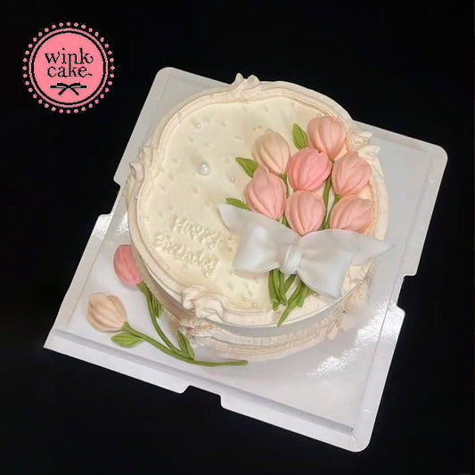 蛋糕 心形 生日蛋糕 送给爱人的 WinkCake