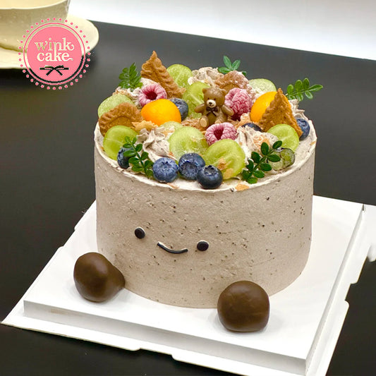 【Express】Matcha Birthday Cake Creative Fresh Flower Decor Pre-Order Freeship Ho Chi Minh