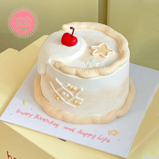 Bánh kem Bánh sinh nhật cute tặng bé gái WinkCake