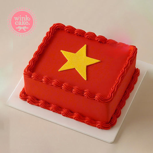 Bánh kem Bánh sinh nhật Lá Cờ Tổ Quốc WinkCake