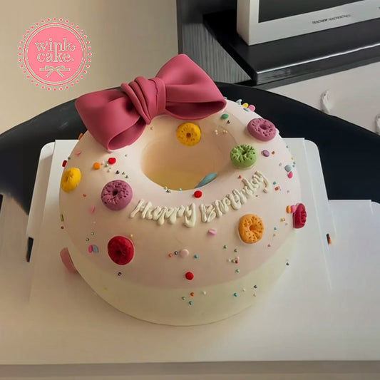 蛋糕 心形 生日蛋糕 送给爱人的 WinkCake