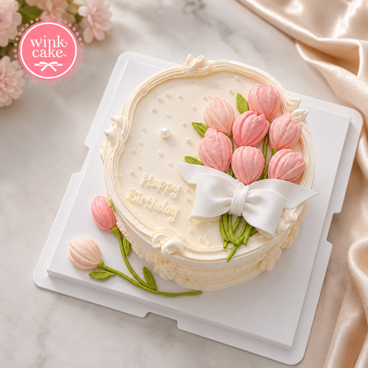 Bánh kem Bánh sinh nhật Hoa tulip Ngày Quốc tế Phụ nữ 8/3